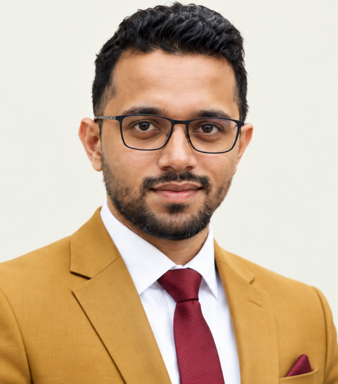 Portrait of Debajit Chakraborty